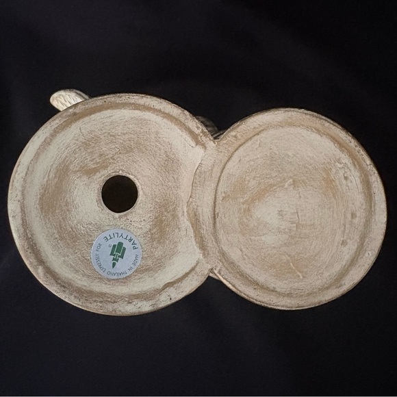 Cream & Gold Cherub Angel Candle Holder Votive - Picture 8 of 9